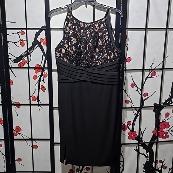 R&M Richards Cocktail Dress Size 12P NWT - Picture 1 of 6